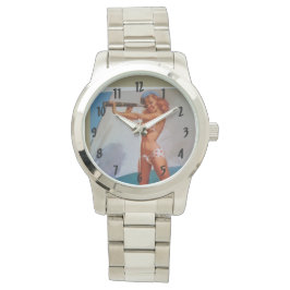 Ahoy Retro Pinups Horloge