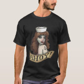 AHOY! Sailor Girl Tee Shirt (Voorkant)