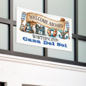 AHOY Scheepvaart Spandoek (Buitenkant Gebouw)