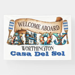 AHOY Scheepvaart Spandoek