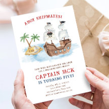 Ahoy Shipmates! Piratenschip Treasure Boy Verjaard