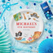 Ahoy Shipmates Treasure Hunt Schip Piraat Verjaard Papieren Bordje (Feest)