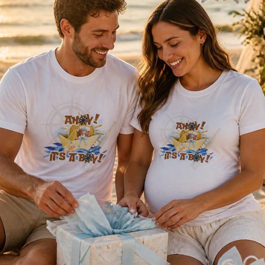 Ahoy! T-Shirts voor baby jongensfeestjes