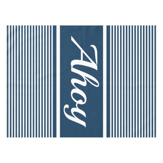 Ahoy Tafelkleed (Voorkant (Horizontaal))