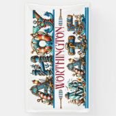 AHOY THEMA Matching TOEGANGSBEWIJS Spandoek (Verticaal)