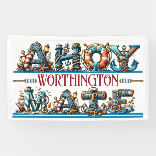 AHOY THEMA Matching TOEGANGSBEWIJS Spandoek (Horizontaal)