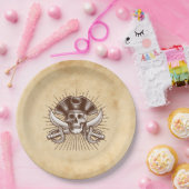 Ahoy There Pirate Verjaardag Papieren Bordje (Feest)