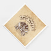 Ahoy There Pirate Verjaardag Servet (Hoek)