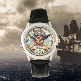 Ahoy Time! Pirate Adventure Watch Horloge
