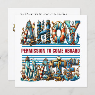 AHOY TOESTEMMING AAN BOORD KAART