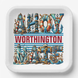 Ahoy, toestemming om aan boord te komen papieren bordje