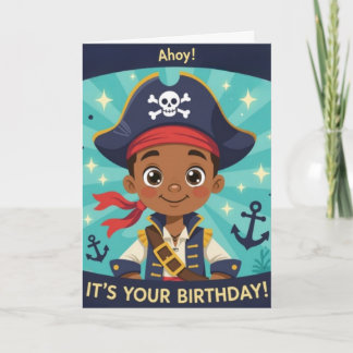 Ahoy! Verjaardagskaart Feestdagen Kaart