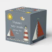 Ahoy Zeilboot & Vuurtoren Dank u Bedankdoosjes (Achterkant)