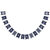 Ahoy's zijn een jongen Nautical Bunting Flags Vlaggetjes (Alle)