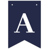 Ahoy's zijn een jongen Nautical Bunting Flags Vlaggetjes (Tweede vlag)