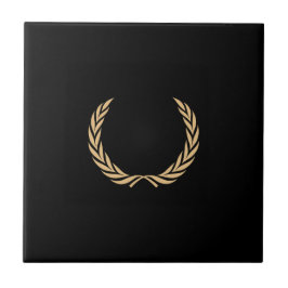 Ährenkranz Lorbeerkranz Laurel wreath Tegeltje
