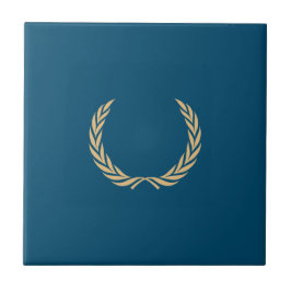 Ährenkranz Lorbeerkranz Laurel wreath Tegeltje