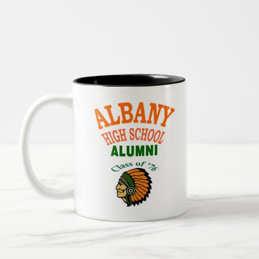 AHS 1976 Alumni Reunion Gear Tweekleurige Koffiemok (Links)
