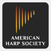 AHS Logo Zwarte Stickers (Voorkant)