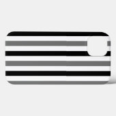 Ahs zwart-wit streepjes design Case-Mate iPhone case (Achterkant (horizontaal))
