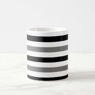 Ahs zwart-wit streepjes design koffiemok