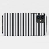 Ahs zwart-wit streepjes ontwerp Case-Mate iPhone case (Achterkant (horizontaal))