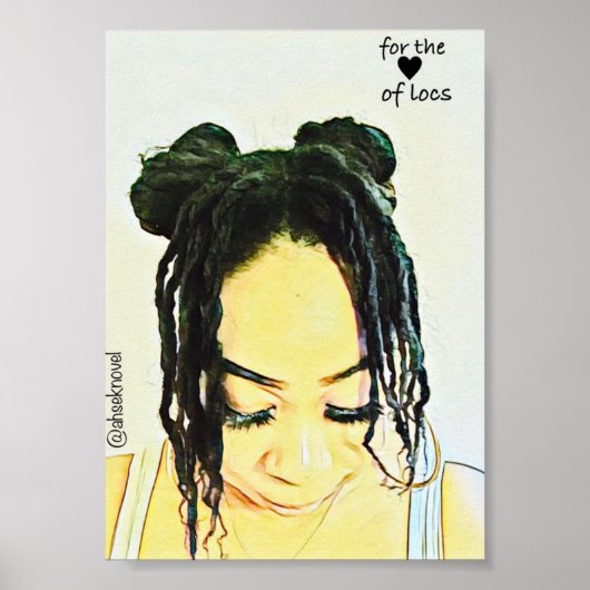 Ahsek Novel For the Love of Locs 5 Poster (Voorkant)