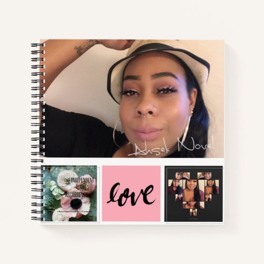 Ahsek Novel Liefde Notitieboek (Voorkant)