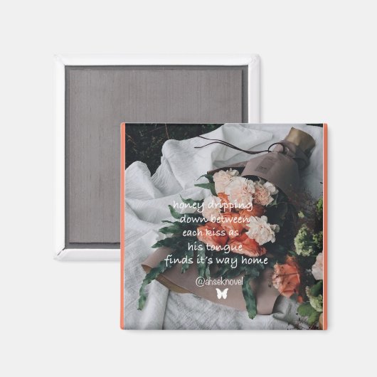 Ahsek Novel Poetry Magnet 2 (Voorkant / Achterkant)