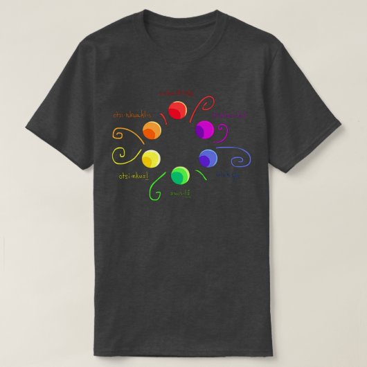 ahsohkot color  t-shirt (Design voorkant)