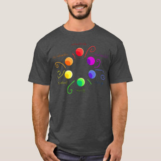 ahsohkot color  t-shirt
