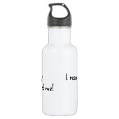 AHT Rescue Waterfles (Achterkant)