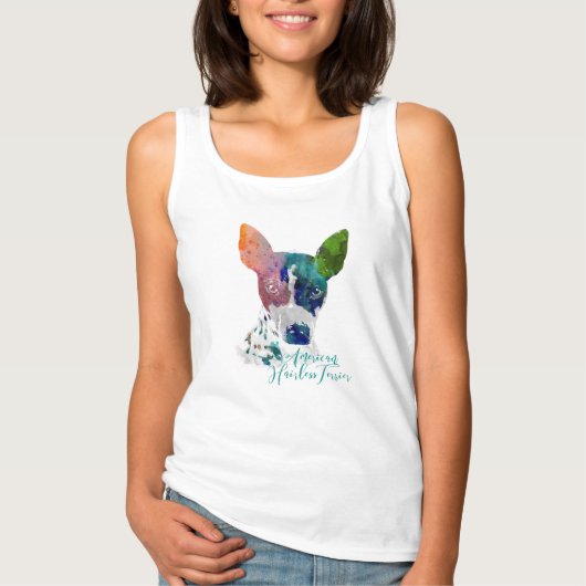 AHT Waterverf Vrouwen basisgroep T-shirt (Voorkant)
