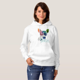 AHT Waterverf Vrouwenhoeden Hoodie