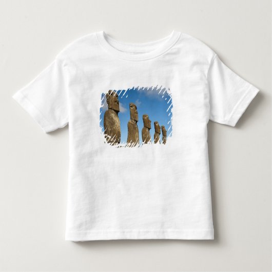 Ahu Akivi, Rapa Nui, Paaseiland, Chili 2 Kinder Shirts (Voorkant)
