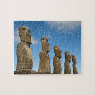 Ahu Akivi, Rapa Nui, Paaseiland, Chili 2 Legpuzzel