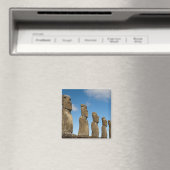 Ahu Akivi, Rapa Nui, Paaseiland, Chili 2 Magneet (Insitu (Vaatwasser))