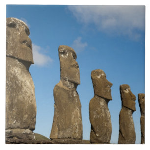 Ahu Akivi, Rapa Nui, Paaseiland, Chili 2 Tegeltje