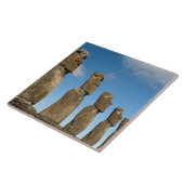 Ahu Akivi, Rapa Nui, Paaseiland, Chili 2 Tegeltje (Zijkant)