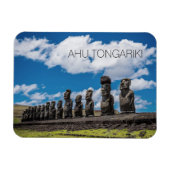 Ahu Tongariki, Rapa Nui, Paaseiland Magneet (Horizontaal)