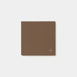 Ahua Original Logo Brown  Post-it® Notes
