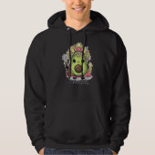 Ahuacatl Aztec Warrior Avocado Hoodie (Voorkant)