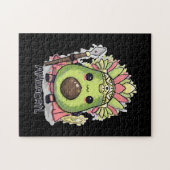 Ahuacatl Aztec Warrior Avocado Legpuzzel (Horizontaal)