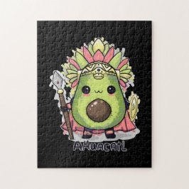 Ahuacatl Aztec Warrior Avocado Legpuzzel