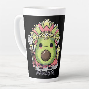 Ahuacatl Azteekse Krijger Avocado Latte Mok