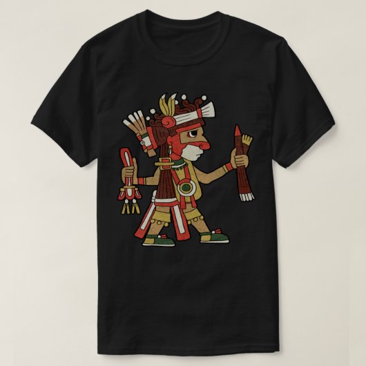 Ahuiateteo Aztec God Mayan Inca Toltec Gift2 T-shirt (Design voorkant)