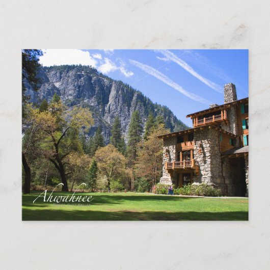 Ahwahnee Briefkaart (Voorkant)