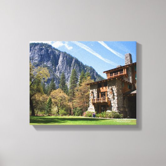 Ahwahnee Canvas Afdruk (Voorkant)