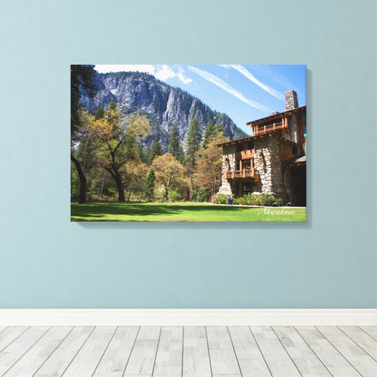 Ahwahnee Canvas Afdruk (Insitu (Houten vloer))