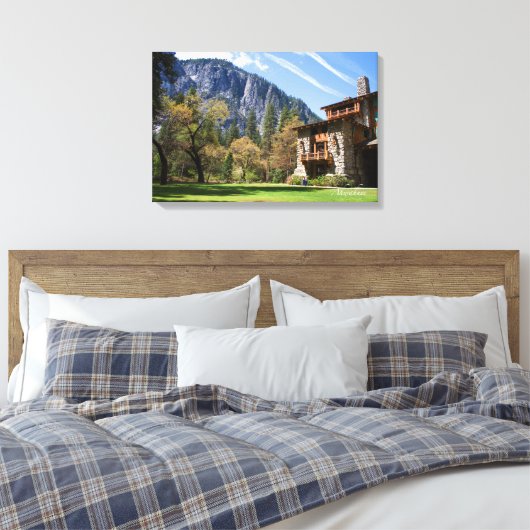 Ahwahnee Canvas Afdruk (Insitu (Slaapkamer))